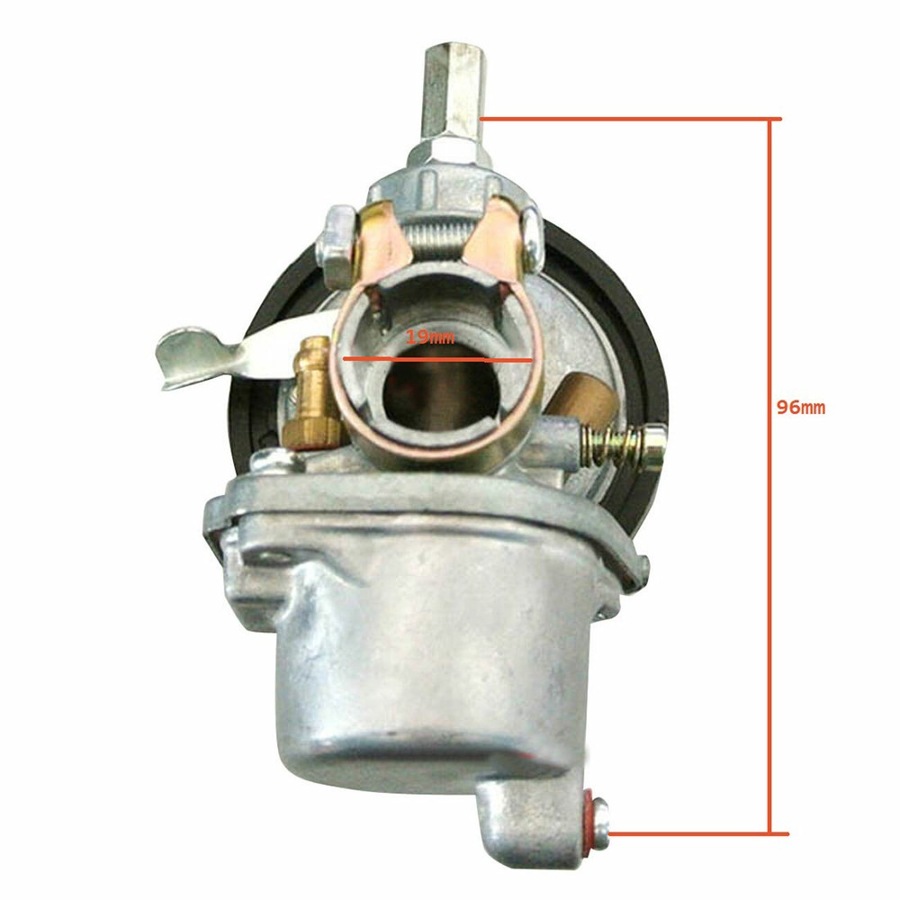 Handlebar Grip Set & Carburetor & Igniton Coil For 49cc 80cc Motorized Bicycle
