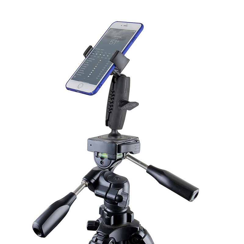Mobile Grip 5 Tripod Phone Mount for Apple iPhone, Samsung Galaxy, Google Pixel