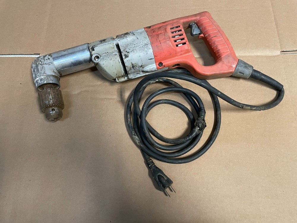 Milwaukee Heavy Duty Handle Right Angle Drill 1/2" 120V