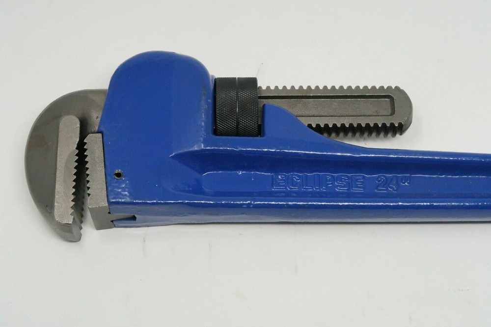 Eclipse Tools ELPW24 24" Leader Pattern Pipe Wrench, Blue ENGLAND