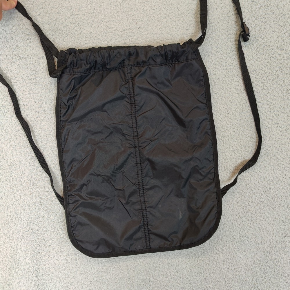 Jordan Backpack Drawstring Bred Bag Red Logo Michael Jordan Nike Basketball