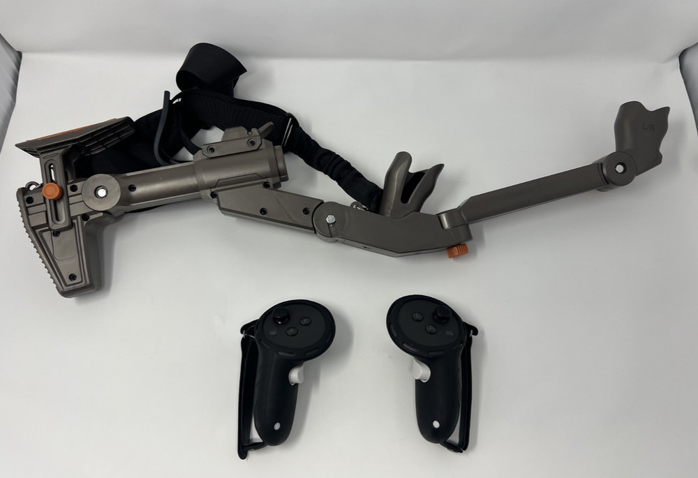 Meta Quest 3 3S Controller Pair L R No Drift Covers VR Gunstock Bundle
