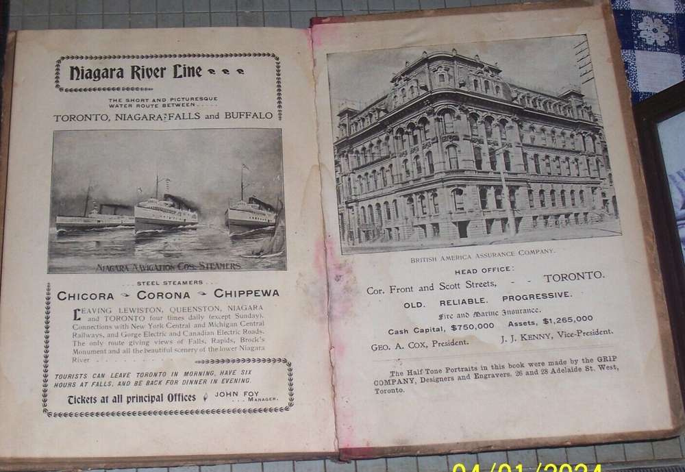 1897 Third International Epworth League Convention Souvenir Programme Methodist