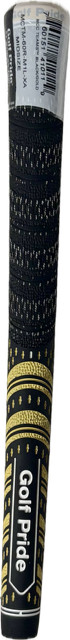 Golf Pride MCC Teams Black/Gold Midsize Golf Grip