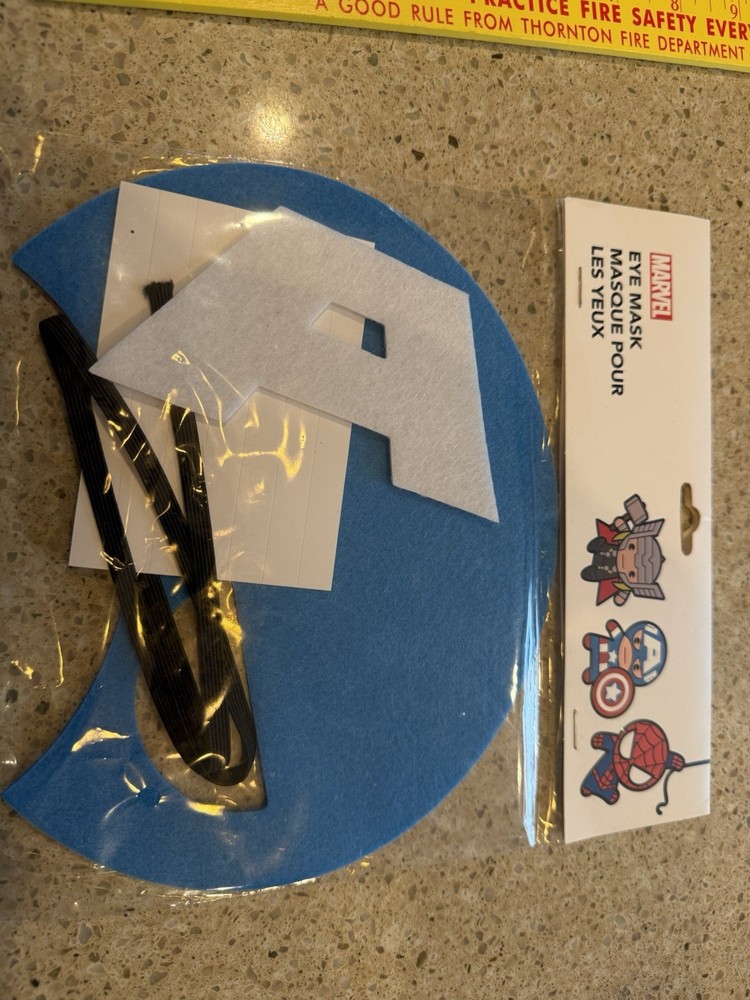 Marvel Eye Mask - Felt Kit