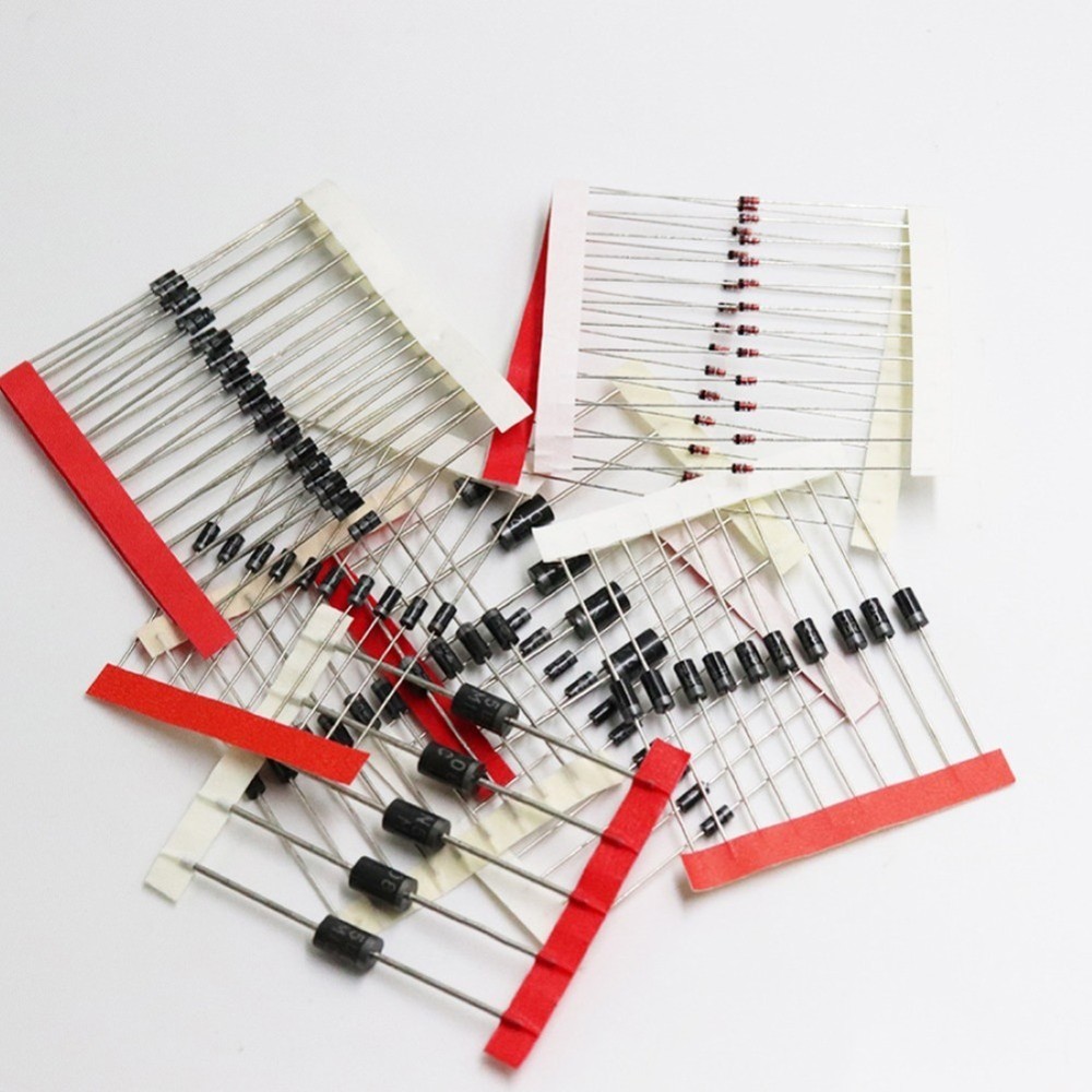 100Pcs Rectifier Diode Collection Reliable & Efficient For Different Uses