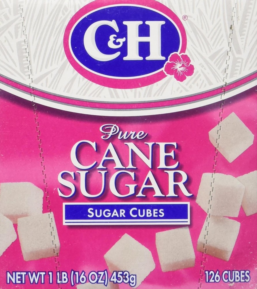 White Sugar Cubes Made from Pure Cane for Baking and Sweetening