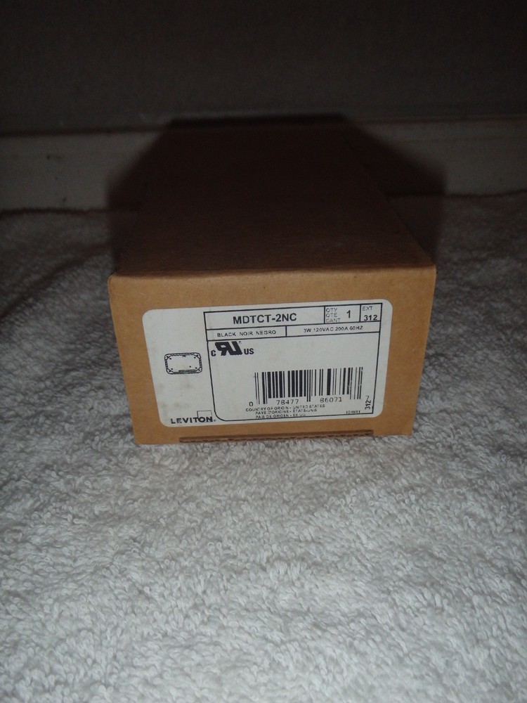 NEW Leviton MDTCT-2NC Smart Meter