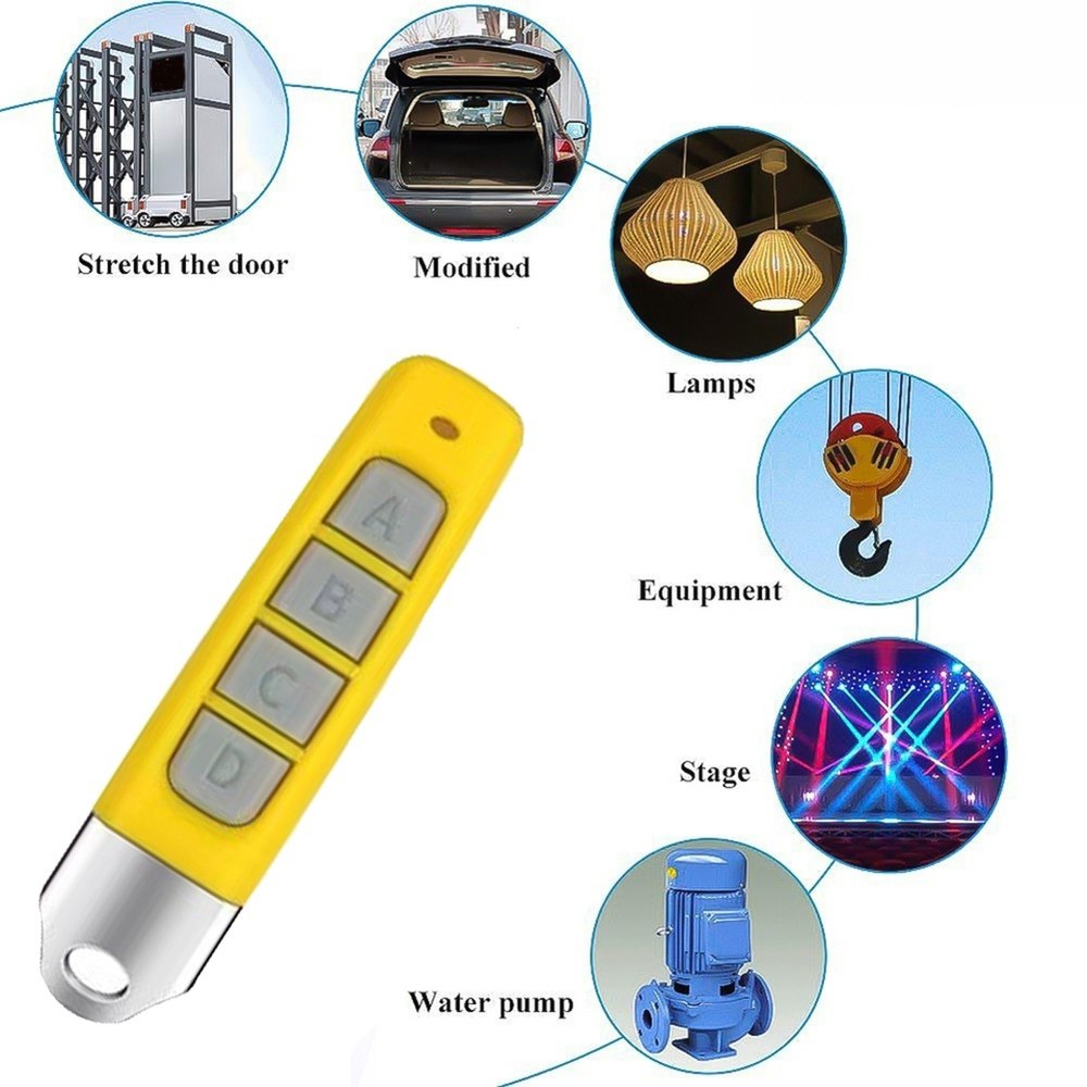 433MHz Remote Control Compact Duplicator for Garage Doors Systems3333