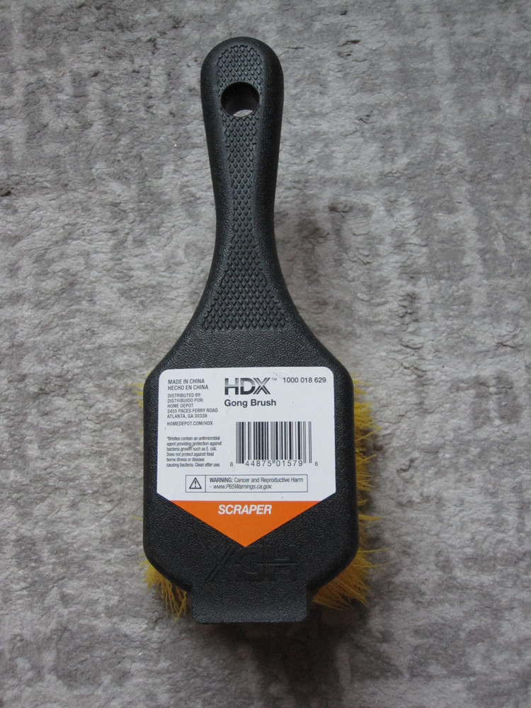 HDX Going Brush Scraper