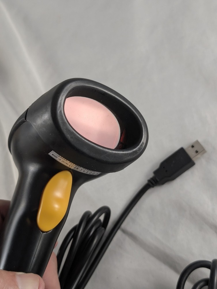 Lot of 2 E-Sky 9800 Laser Barcode Decoder and Scanners - Tested And Working Esky