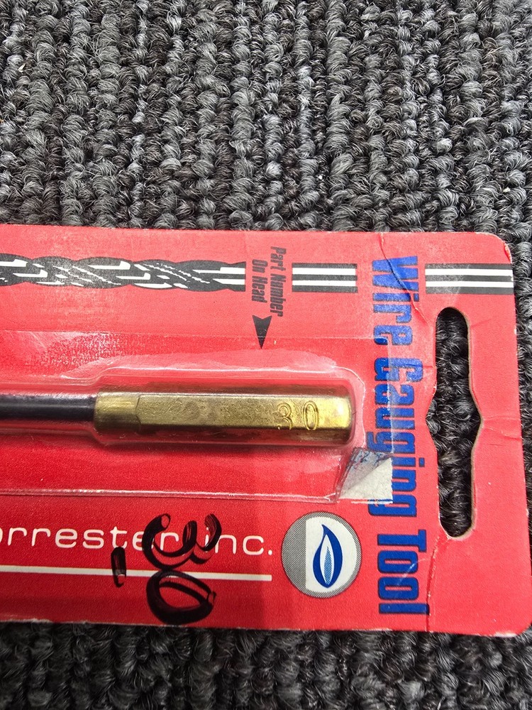 ANDERSON & FORRESTER #30 WIRE GAUGING TOOL WTH HANDLE