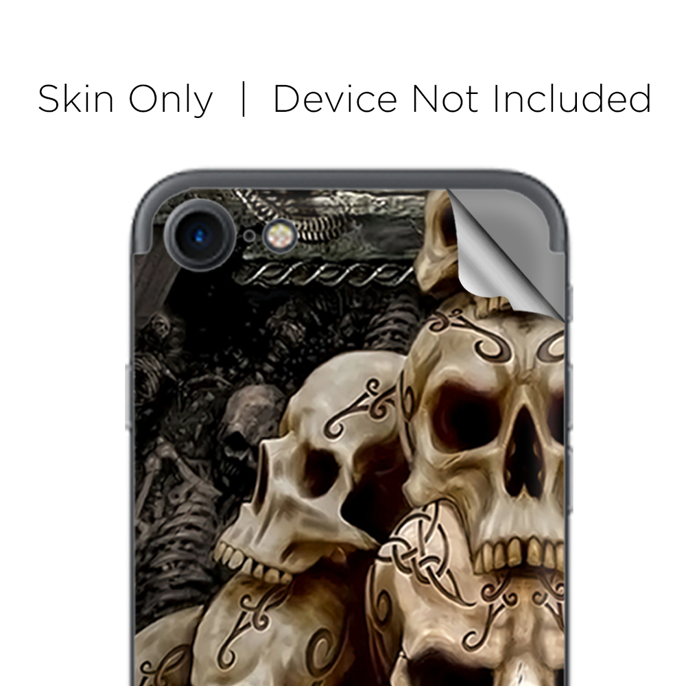 Apple iPhone 7 / 8 Skins Decal Wrap Wicked Skulls Tattooed