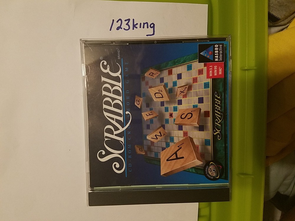 Scrabble CD-ROM Crossword Game (Windows/Mac, 1996)