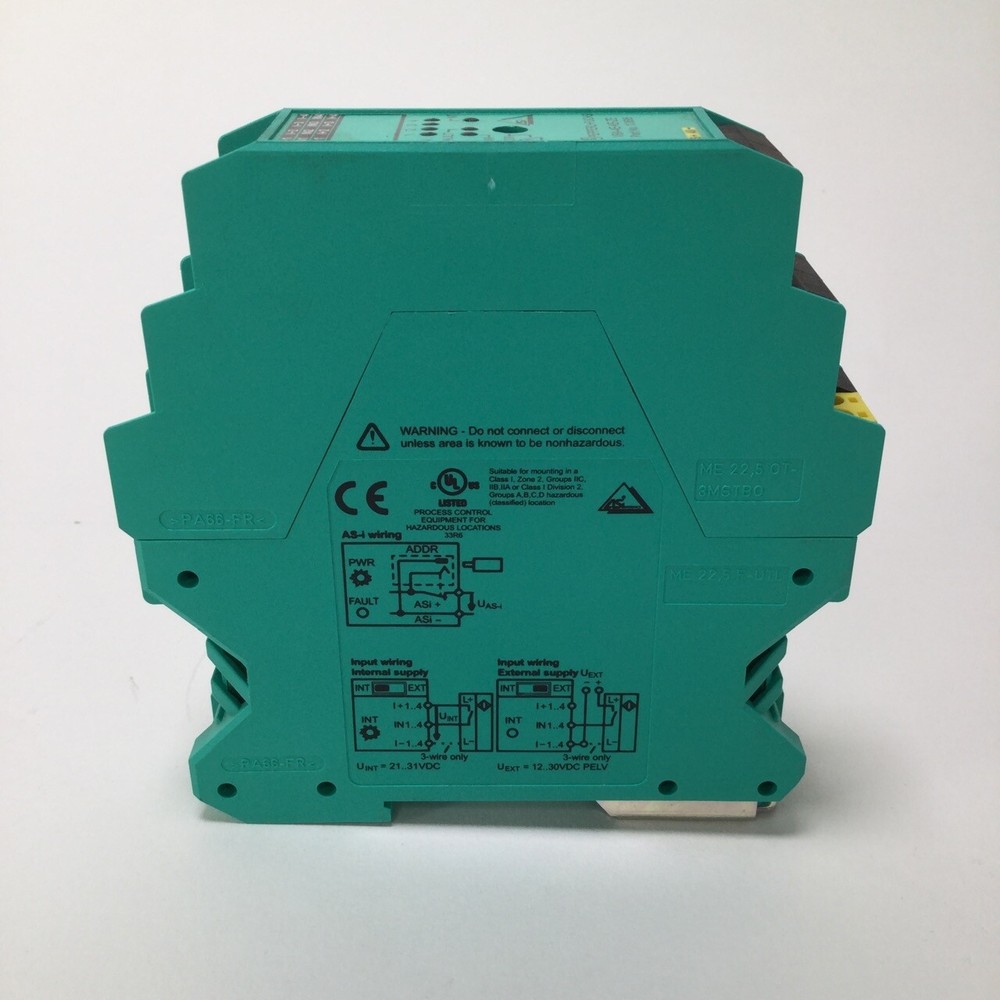 Pepperl+Fuchs VBA-4E-KE-ZE AS interface sensor module 113695 New NMP