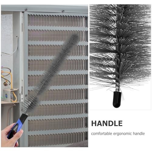 Radiator Cleaning Brush Tool with Non-Slip Handle for Refrigerator Condenser