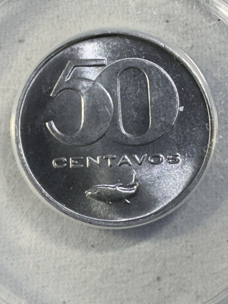 1977 Cape Verde 50 Centavos Graded MS 66 by ANACS