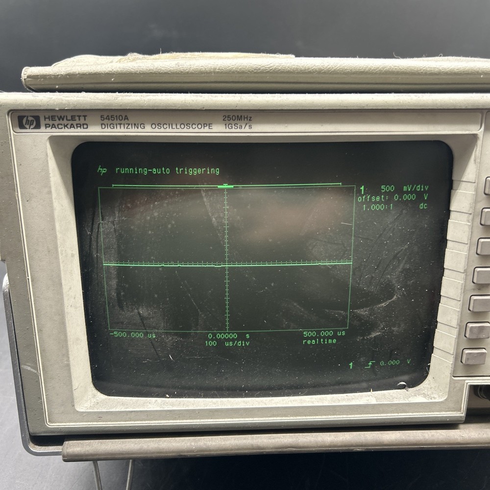 Vintage As Is 54510A digitizing oscilloscope