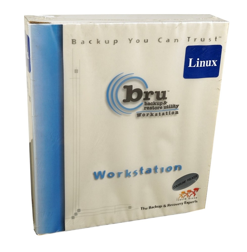 Bru 17 Workstation Backup & Restore Utility - Classic Linux and Unix OS - 2002