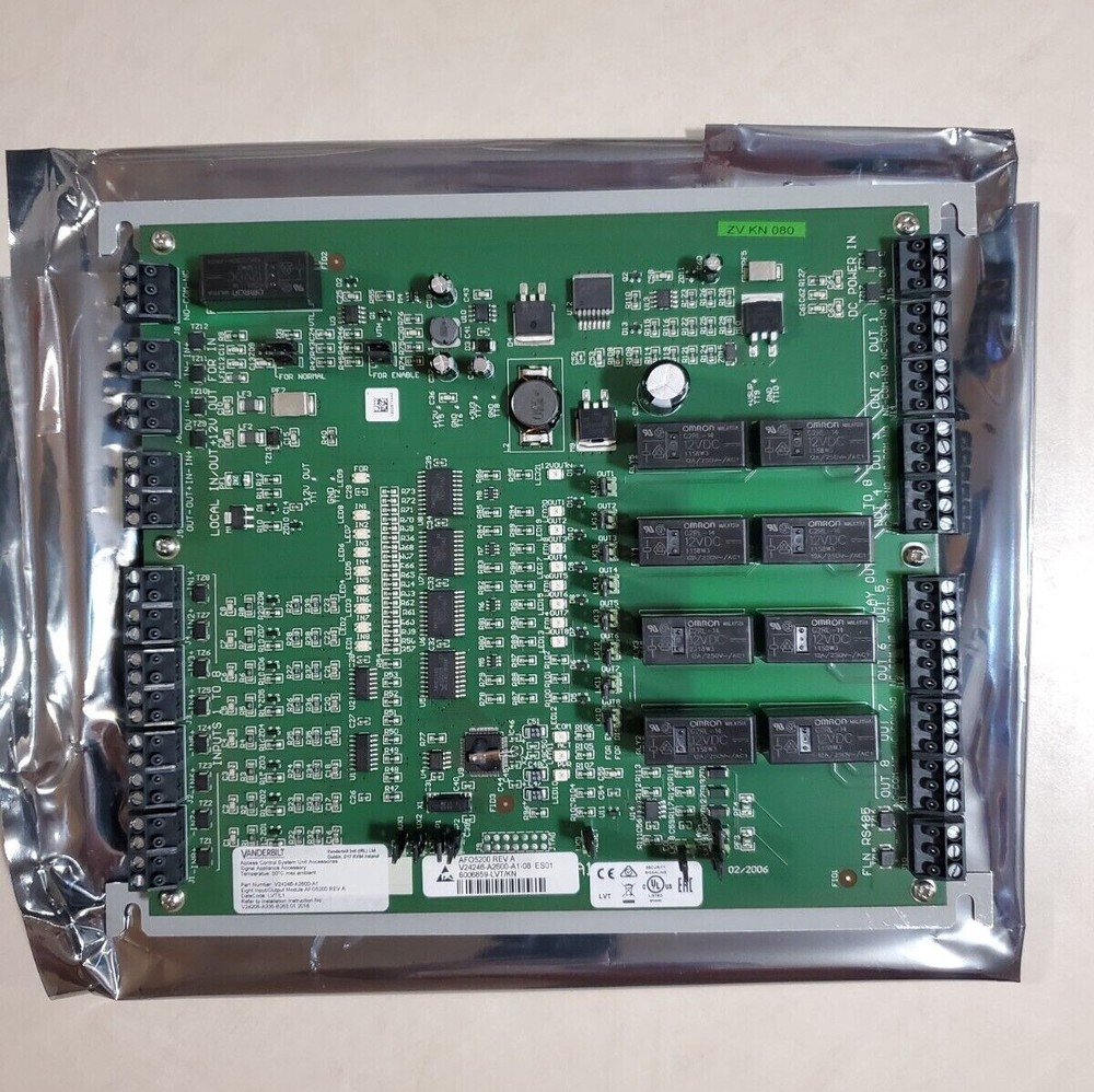Vanderbilt AFO5200 8-Input/Output Module - Sipass - Siemens - Access Controls