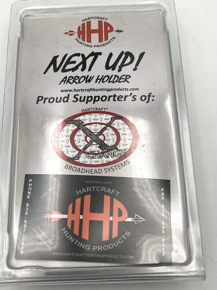 Hartcraft Hunting Products Next Up! Arrow Holder