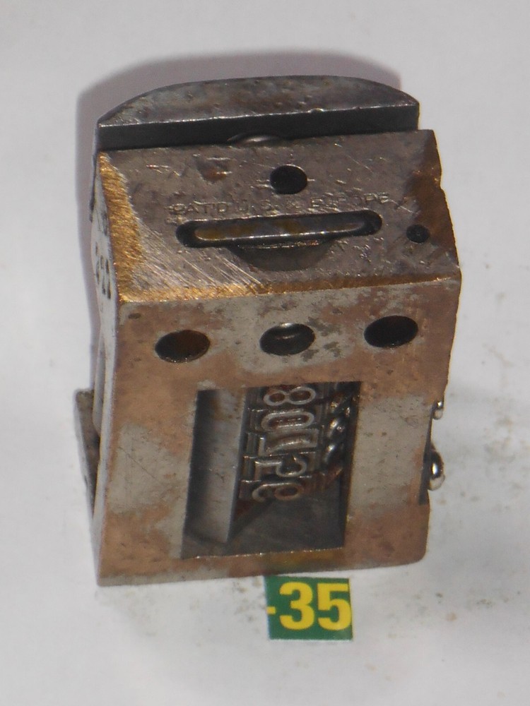 BATES Letterpress Numbering machine | 35