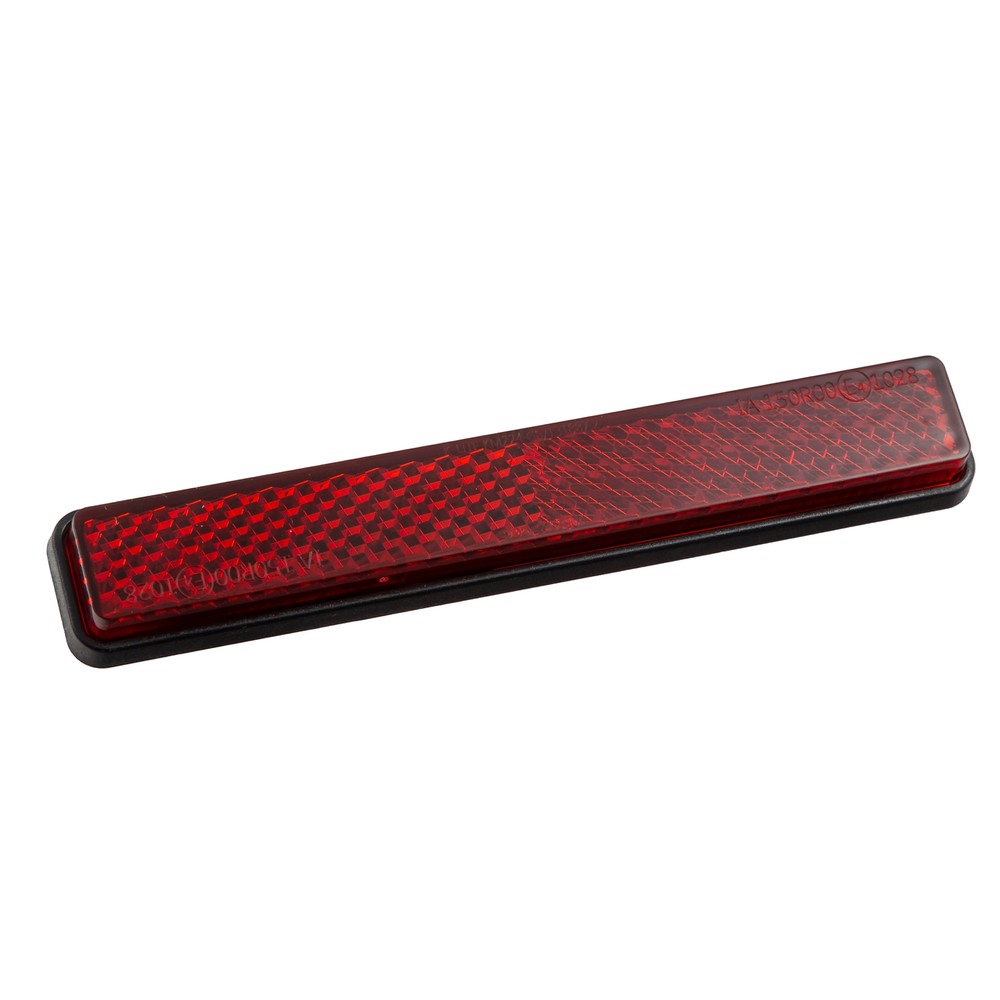 Reflector Smart Self Adhesive Red 18 x 108mm Universal Motorcycle