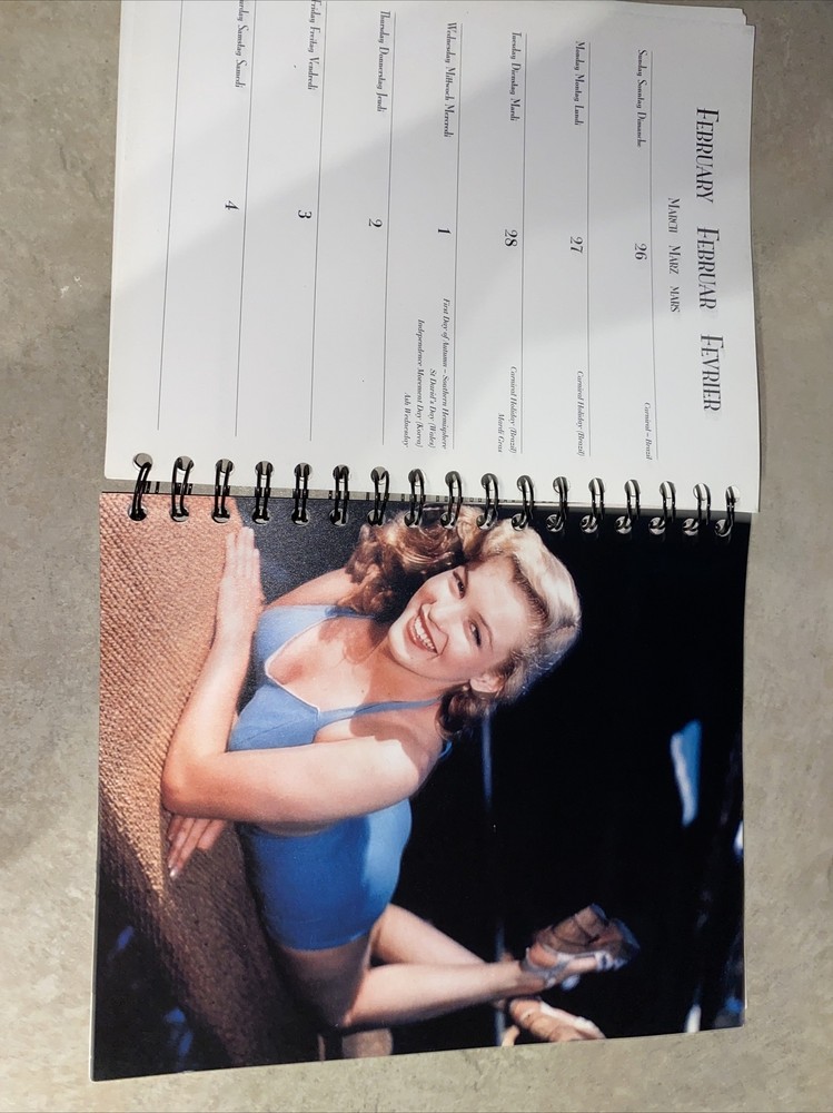 Marilyn Monroe 1995 Datebook