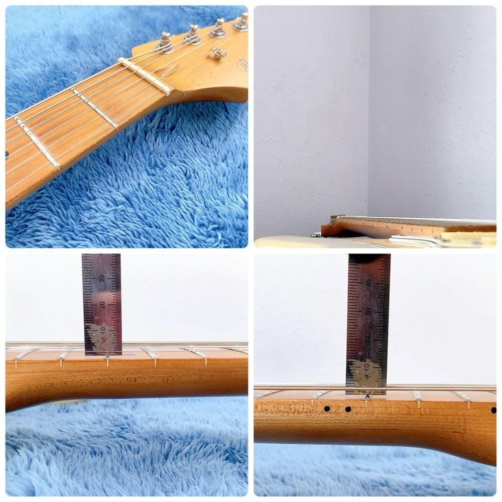 Bacchus Stratocaster Cream White Safe Packing!