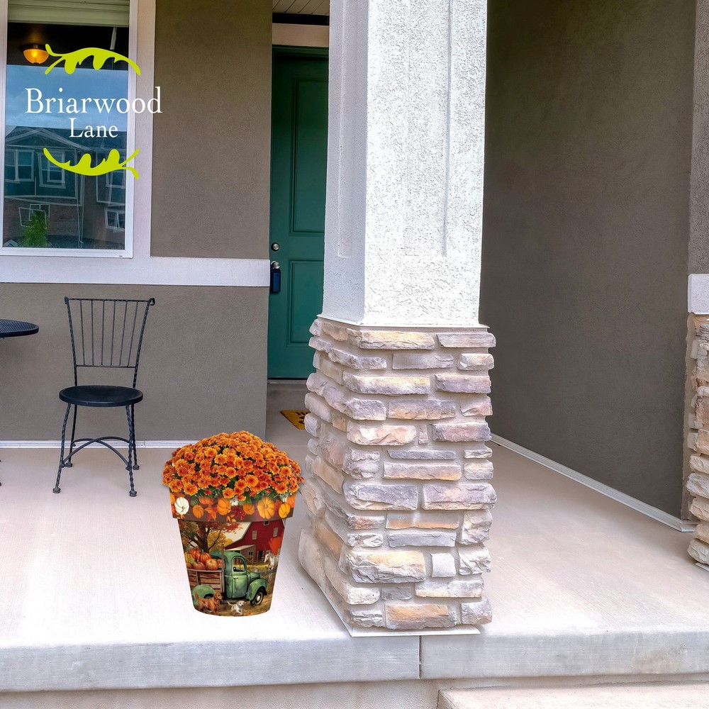 Briarwood Lane Autumn Farm Medium Planter