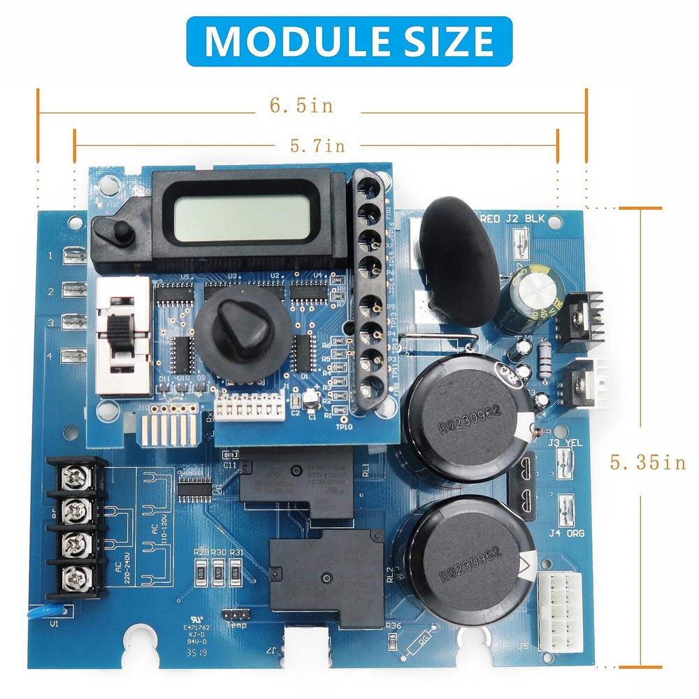 GLX-PCB-RITE Main Circuit Board & GLX-PCB-DSP Display Board, Compatible with...