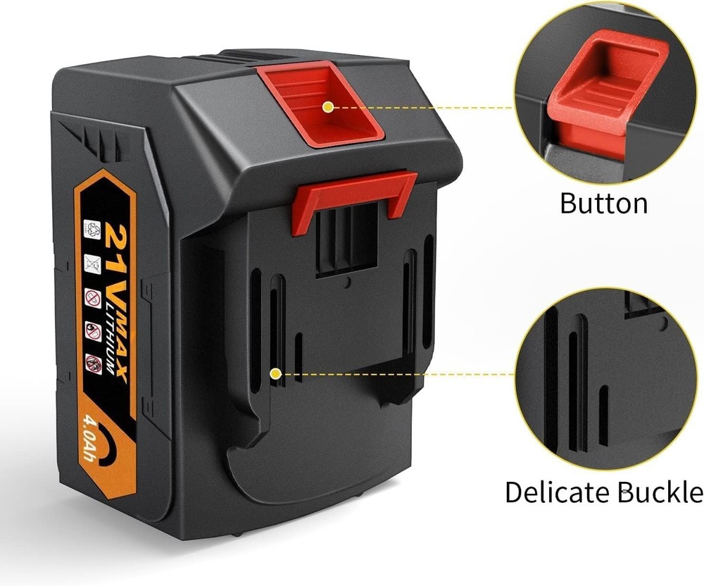 21V Max 4.0Ah Lithium-Ion Batteries