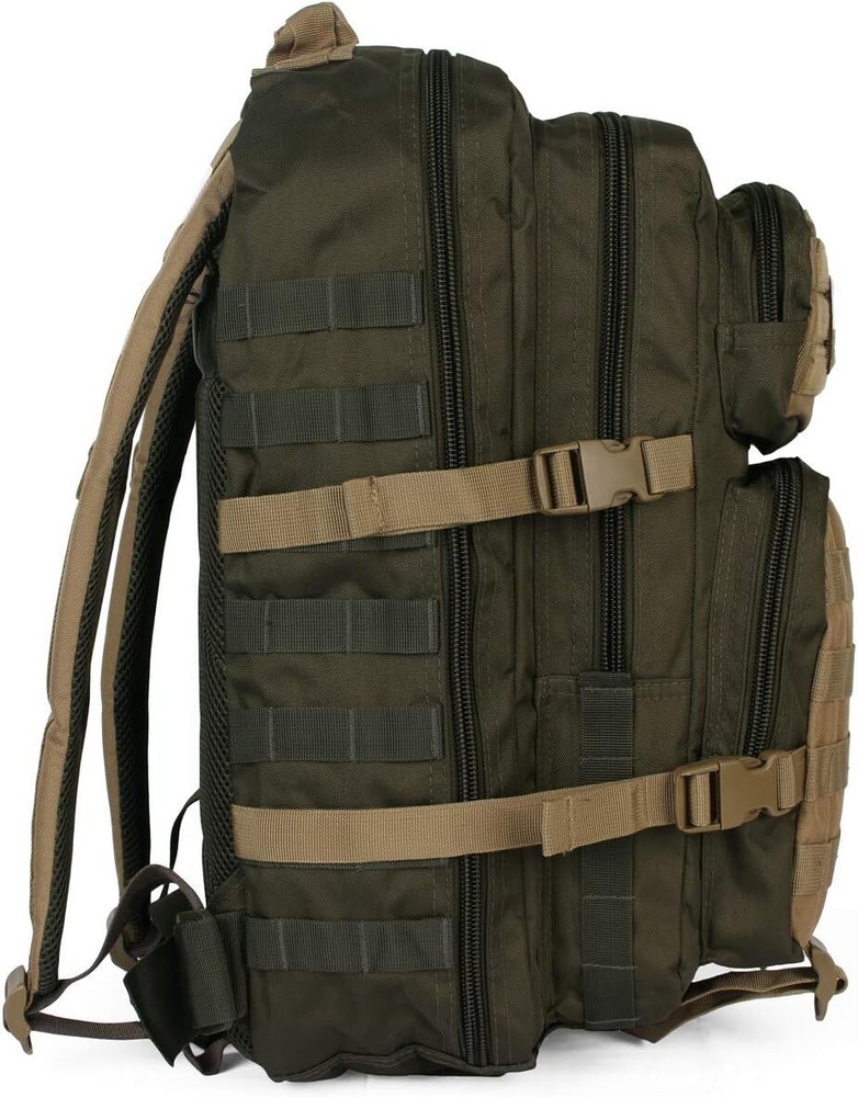 MIL-TEC Backpack US Assault Pack Molle System Large 36L - RANGER GREEN/COYO