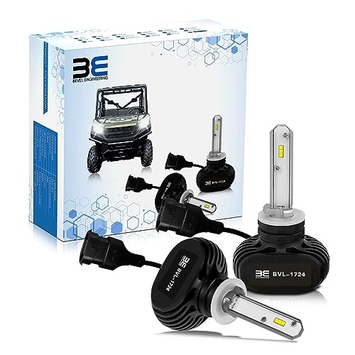 LED Head Light Replacement Bulb 2-Pack, Compatible With Certain Polaris Ranger