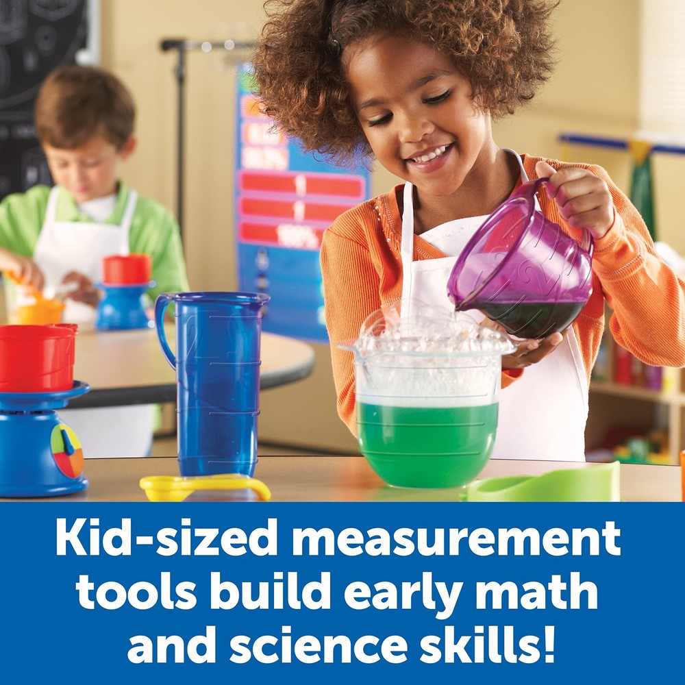 Learning Resources Mix And Measure Activity Set, Experiment Mixing Tools, 22