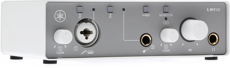 Yamaha UR12-MK3 USB-C Audio Interface - White
