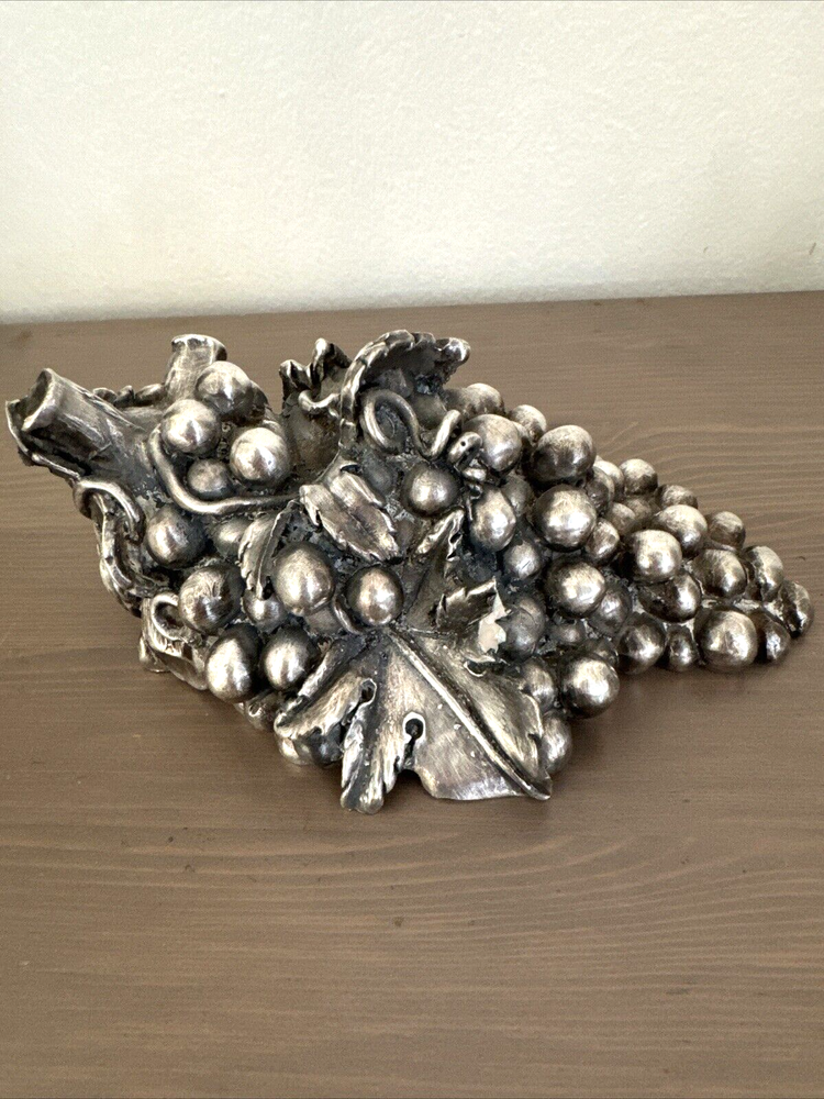 Tekform Sterling Silver figurine decorative object grapes 🍇 silver plated
