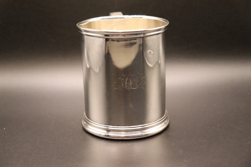 Gotham Silver Plated Monogramed Child’s Cup