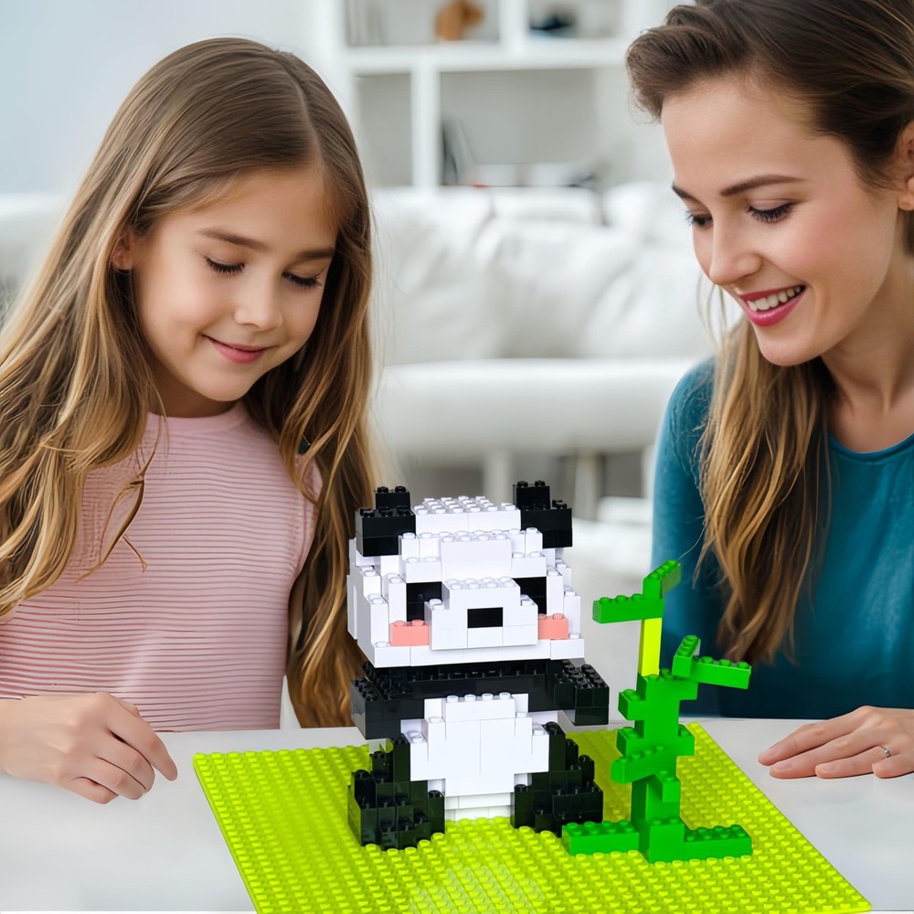 8 Pack Classic Baseplate, Square 32x32 Building Base Plates for Kids, Compati...