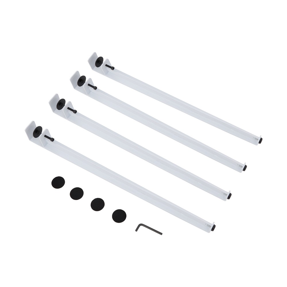 Adjustable Metal Table Legs, 4Pcs 28 Inch Adjustable Fit Table Clamp Legs