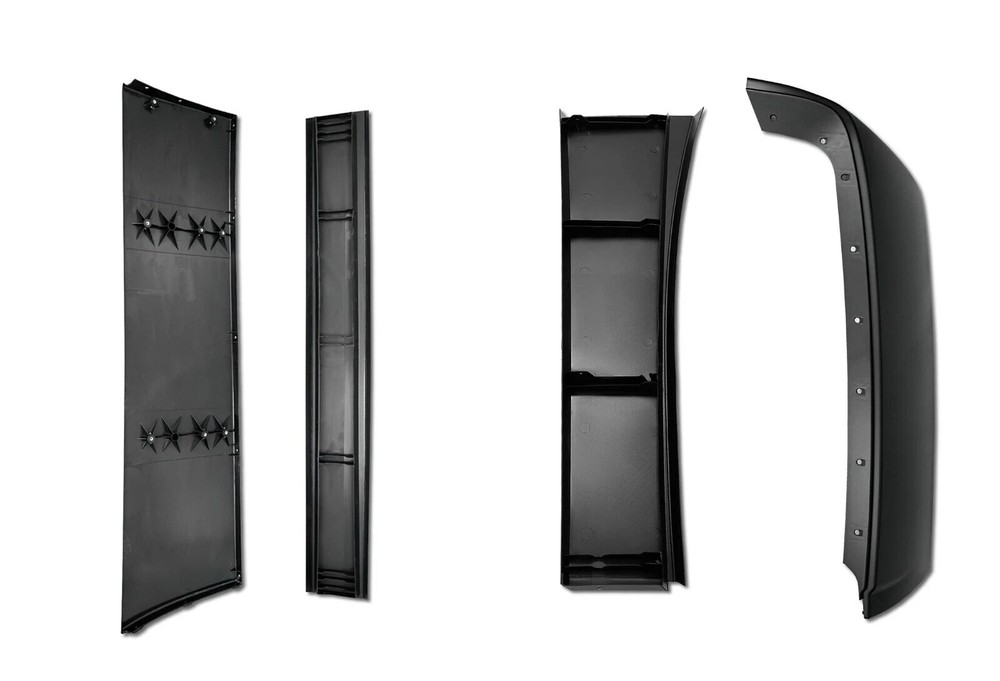 Lower &Upper Cab Wind Fairings Set Left Compatible with Volvo VNL 2004-2017