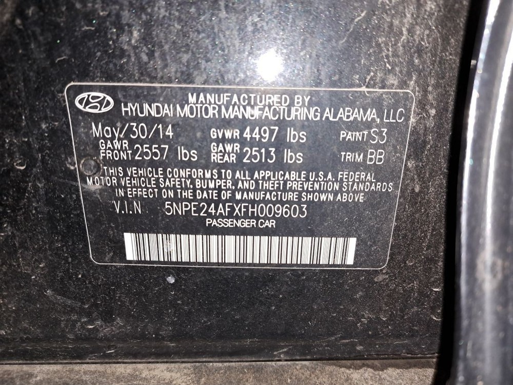 2015 Sonata Clock & Control Panel,94510c1500 Sku#4261526