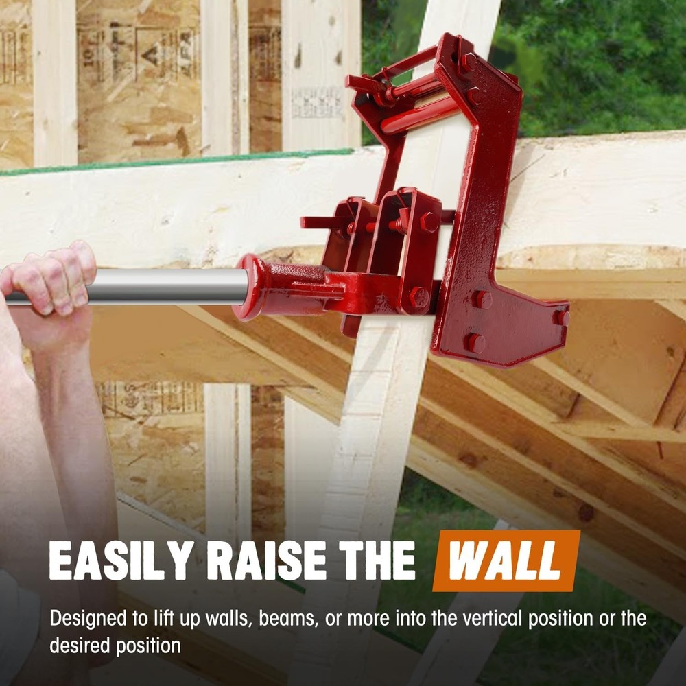 Malleable Iron Wall Jack 1000 lbs Capacity for Lifting Beams