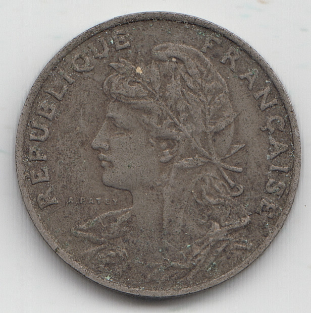 France 25 Centimes 1903 as shown