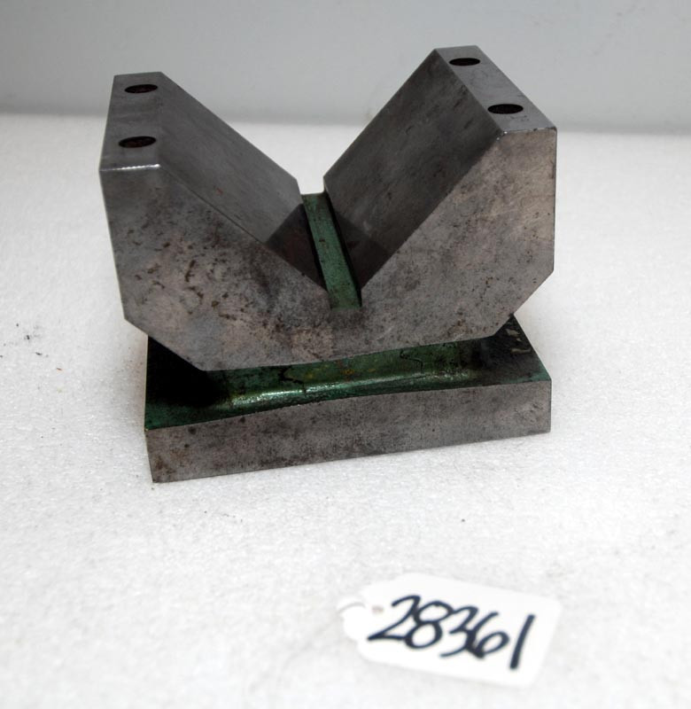 Taft Peirce Solid Body Cast Iron V-Block (Inv.28361)