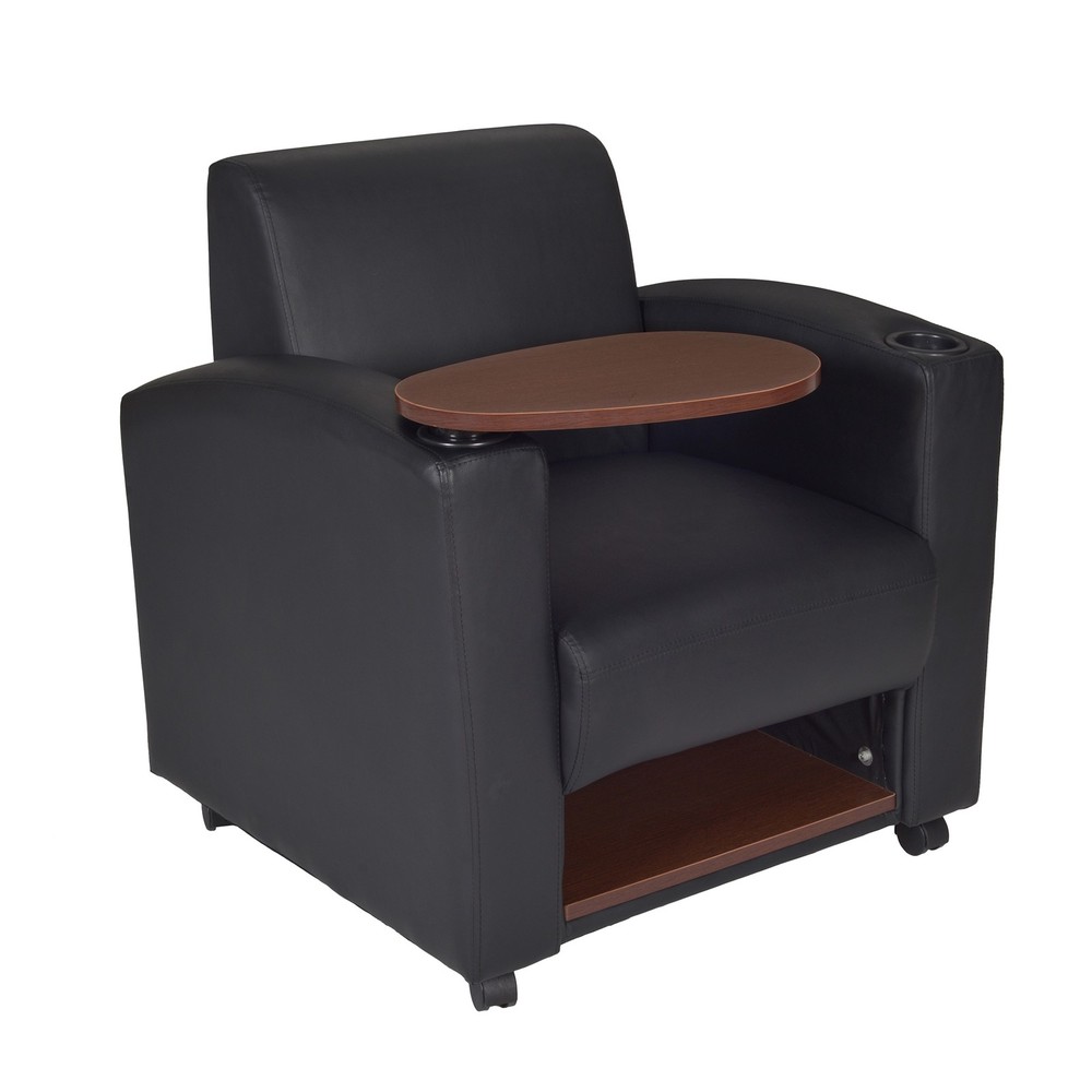Regency Nova Tablet Arm Chair with 360-Degree Swiveling Tablet, Java Finish,