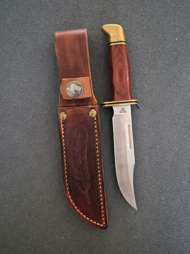 Custom sheath fits Buck 119 Knife.