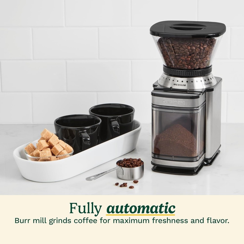 Cuisinart Coffee Grinder, Electric One-Touch Automatic Burr Coffee Grinder