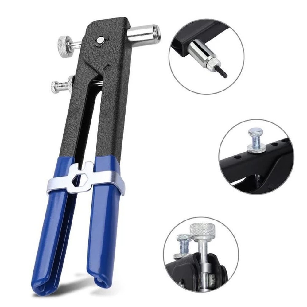 Heavy Duty Blind Rivet Nut Tool Set, Hand Rivet Wrench, Threaded Insert, Rive...