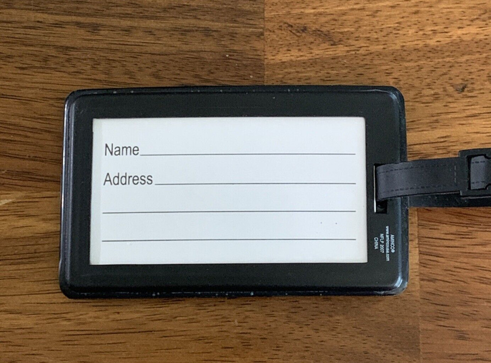 Giants Luggage Tags Travel Soft Bag Accessory